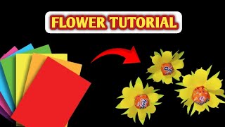 Paper Flower Tutorial 💮🌸| Paper Flower| Paper Craft #diy #viralshort #papercrafts #easypaperflower