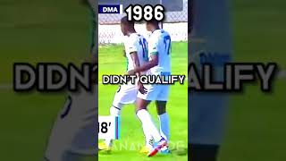 Dominica 🇩🇲 world Cup History 🇩🇲 (1962 to 2022) #shorts