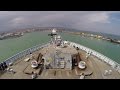 HMS Bulwark Docks In Catania Timelapse