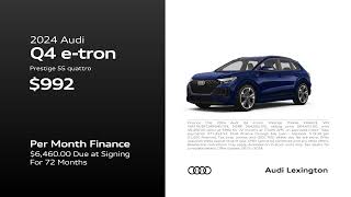 Audi Q4 e-tron 08/02/2024 4129422