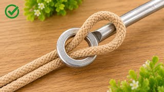 These 2 Knots Are Very Important For Everyday Life !