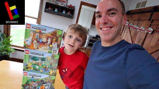 We Got the New LEGO Minecraft Sets & MORE!