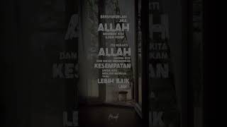 Bersyukurlah jika ALLAH memberi kita ujian hidup #shorts #shorts #storywa #motivasi #katakatabijak