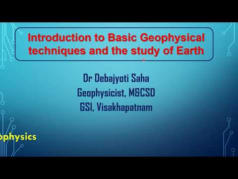 Introduction To Basic Geophysical Techniques And The Study Of Earth ...