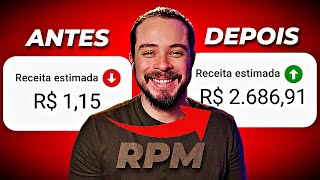 Como aumentar o RPM do canal e ganhar mais por cada vídeo