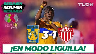 Resumen y goles | Tigres 3-1 Necaxa | Liga Mx Femenil-CL2024 J16  | TUDN