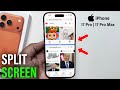 How to Split Screen on iPhone 17 Pro / Pro Max