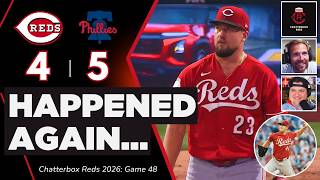 Another BLOWN SAVE! Cincinnati Reds LOSE to Philadelphia Phillies LIVE MLB Postgame Recap Highlights