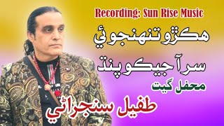 Tufail Sanjrani Mehfil Song | Hikro Tuhinjo E Sir Aa Song | Sun Rise Music