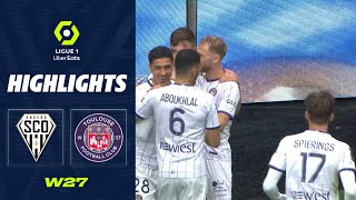ANGERS SCO - TOULOUSE FC (0 - 2) - Highlights - (SCO - TFC) / 2022-2023