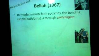 Functionalism and Religion