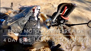 Day 1 of 4 - Roz’s Moto Adventure Ride - 14 to 17 October 2021