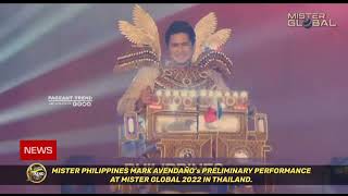 MISTER PHILIPPINES MARK AVENDAÑO PRELIMINARY PERFORMANCE AT MISTER GLOBAL 2022 PAGEANT