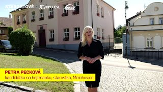 Kraj potřebuje změnu – Petra Pecková, starostka Mnichovic