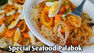 Special Seafood Palabok by mhelchoice Madiskarteng Nanay