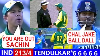 😱SACHIN TENDULKAR MASSIVE BATTING INDIA VS AUSTRALIA DLF CUP MATCH 2006 | SHOCKING BATTING EVER🔥😱