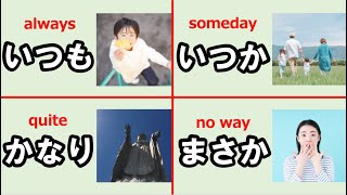 Complete Japanese adverb Words in 1 Hours