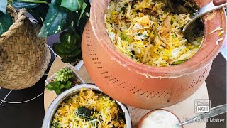 Clay Pot Veg Biryani Recipe | Veg Dum Matka Biryani Recipe | Veg Handi  Dum Biryani Recipe |