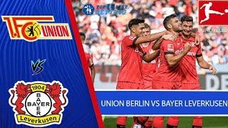 LEVERKUSEN VS UNION BERLIN 2-2/ ALL GOALS AND EXTENDED HIGHLIGHTS/ BUNDESLIGA
