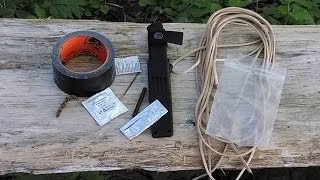 Knife Sheath Survival Kit