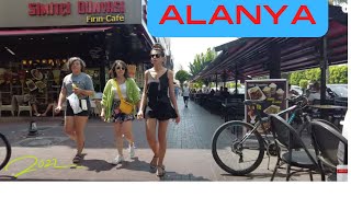 Alanya City Center 2022 ! Alanya Shopping Center ! Alanya Street Walking Tour !Alanya Antalya Turkey