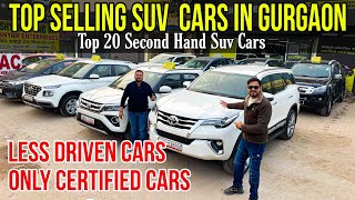 Top Selling SUV Cars For Sale🔥Less Driven Second Hand Cars in Delhi, Used Cars in Gurgaon