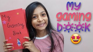 My gaming book from paper/ gaming book forkids/ projectactivity/ homemade gaming book