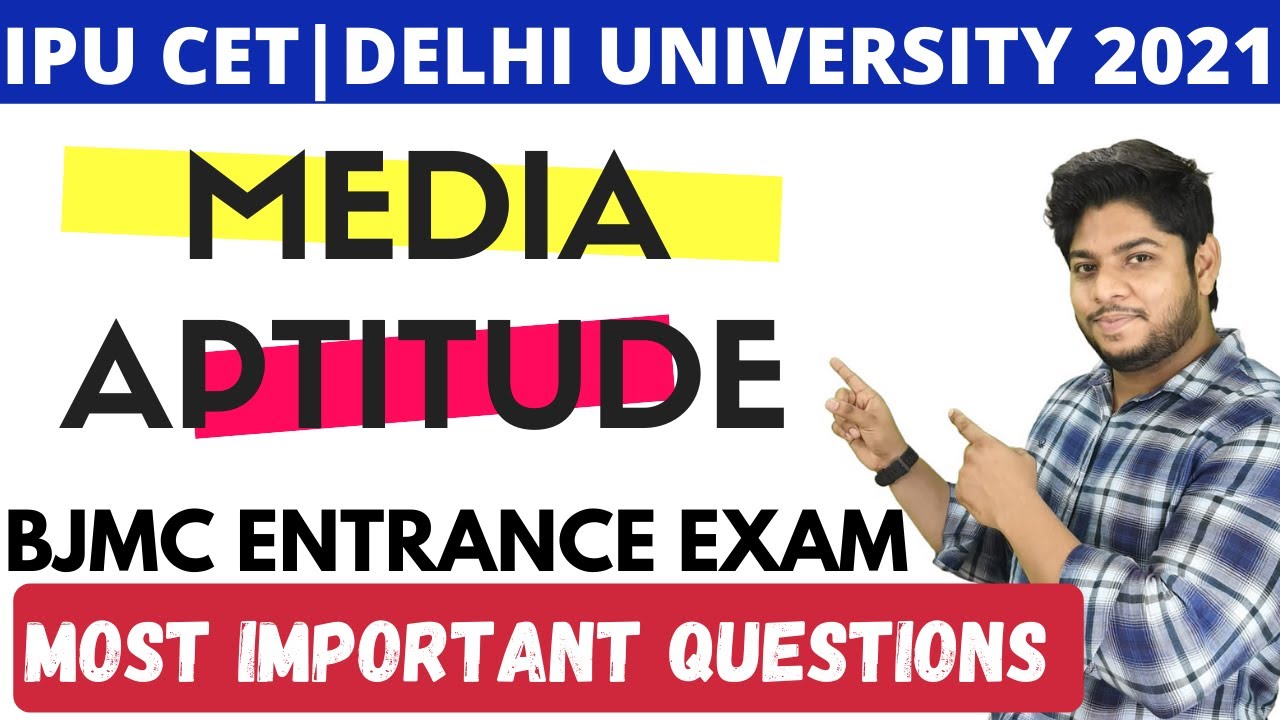 BJMC Entrance Exam Preparation Media Aptitude Most Important Question ...