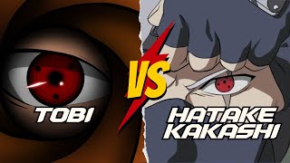 KAKASHI VS TOBI UNO BATTLE | NARUTO