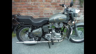 Royal Enfield Bullet 500 'before' road test.