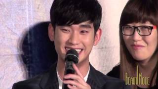 都敏俊西~~~ 金秀賢為何狂笑到無法接話? 20140321金秀賢 김수현 Kim Soo Hyun亞洲見面會 台灣唯一記者會