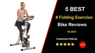 ✅ Top 5: Best Foldable Exercise Bike Reviews in 2023 [Perfect Picks For Any Budget]