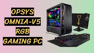 OPSYS Omnia-V5 RGB Gaming PC, 24'' Monitor \u0026 Gamer Accessories, i5 11500 + ASUS TUF RTX 3060 12GB