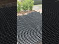 Driveway transformation with gravel