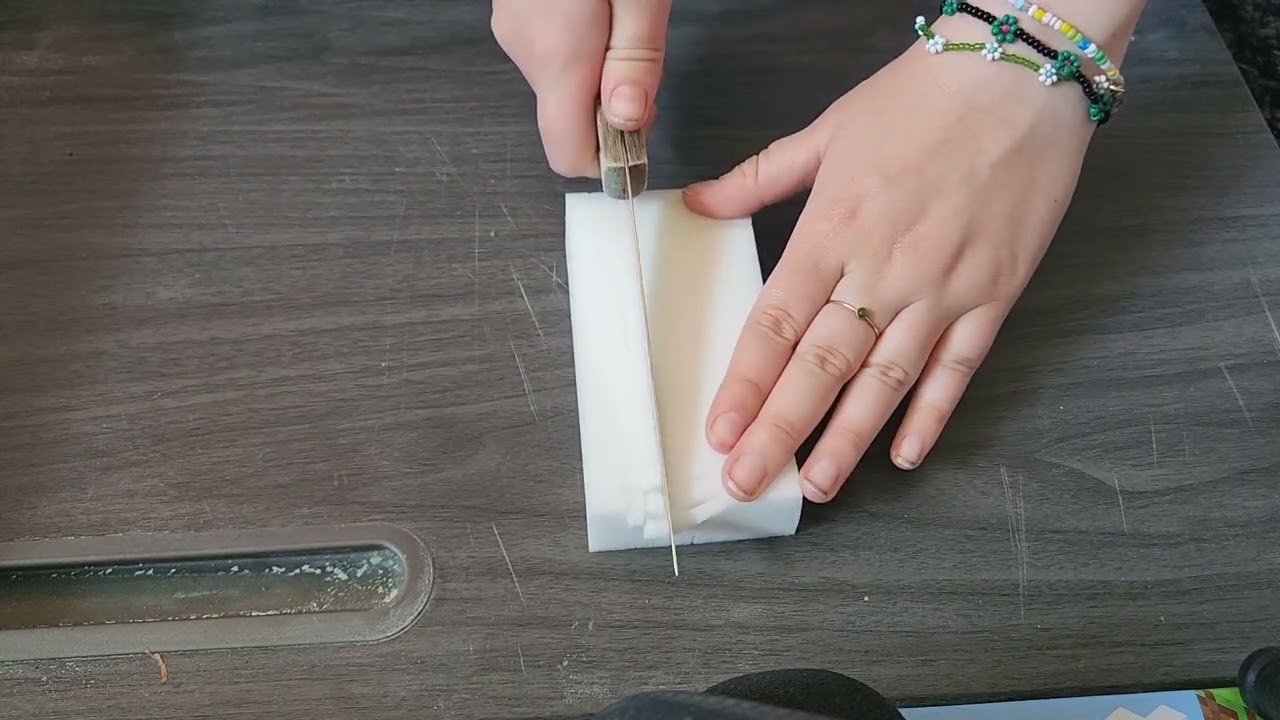 Asmr Magic Eraser Sponge Slicing Filmed In June Youtube