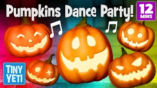 🎃 Dance Along with the Five Little Pumpkins! Fun Kids' Dance Songs and Music! Ov