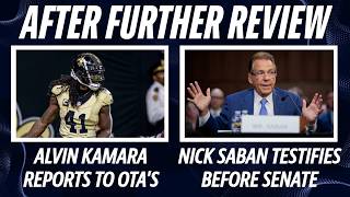 Alvin Kamara Reports To OTA's | LSU Baseball Portal Targets | Nick Saban in Congress