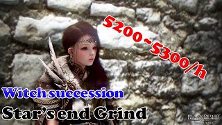 BDO Witch Succession Star's end Grind(Kutum 279AP) [검은사막 위치 그녕] 쿠툼 279공 전승위치 별무덤 5200++