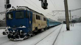 P9103 Bucuresti Nord - Pietrosita plecand din Gara de Nord, 20 Decembrie 2009