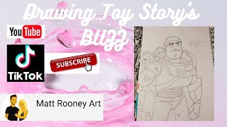 How to draw Buzz Lightyear from Toy Story