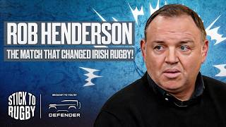 Rob Henderson: Irish Rugby Turning Point, Lions Tour Chaos & Meeting the Pope | Stick to Rugby EP 20