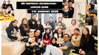 1st JANUARY 2025 - MY BIRTHDAY CELEBRATION IN LONDON - THANK YOU LORD FOR ANOTHER YEAR OF LIFE  🙏🙏🙏