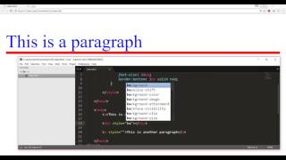CSS - Sinhala tutorial (part 2) - Inline CSS