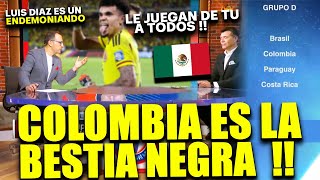 ESPN MEXICO ELOGIA A COLOMBIA !! COLOMBIA ES LA BESTIA NEGRA DE MEXICO Y DE BRASIL !! SON LA SOPRESA