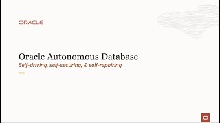 Oracle Autonomous Database