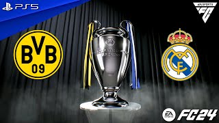 FC 24 - Dortmund vs. Real Madrid - UEFA Champions League 2024 Final Match at Wembley | PS5™ [4K60]