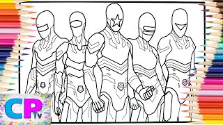New Power Rangers Coloring Pages/Power Rangers Super Speed Coloring/SpencerMaro/Starfire/NCS Release