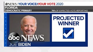 Biden projected to win Florida Democratic primary