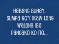 Habang Buhay by Yeng Constantino with lyrics