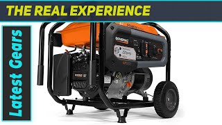 Generac 7683 GP6500 Portable Generator with CO-Sense Technology - Unleashing Power with Safety.